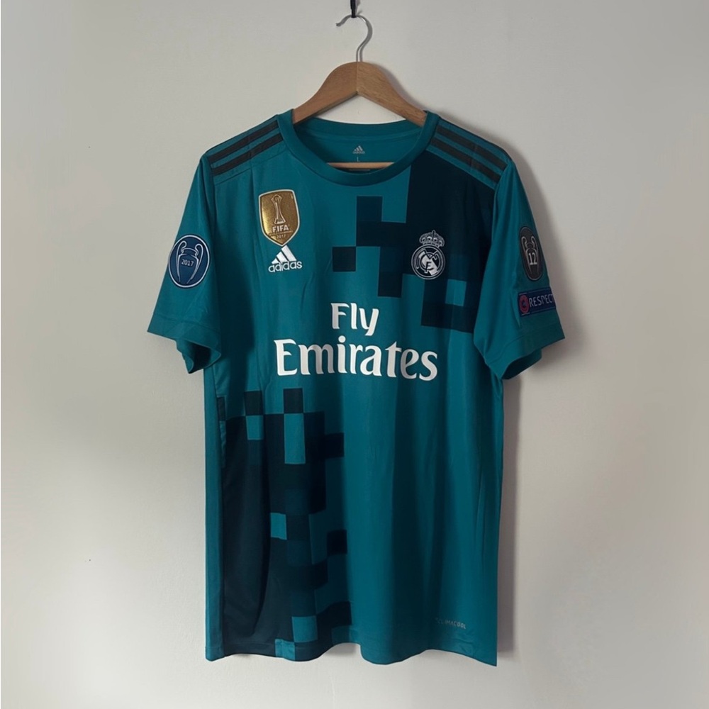 Ronaldo #7 Real Madrid Away Jersey 17/18 Size Medium - Picture 2 of 2